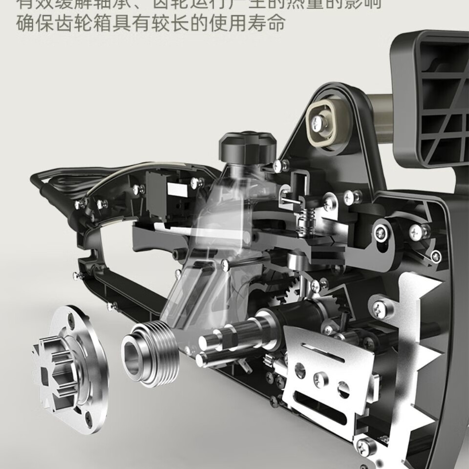 马特电链锯matt马特电链锯电锯家用小型手持伐木锯木工锯多功能链条锯