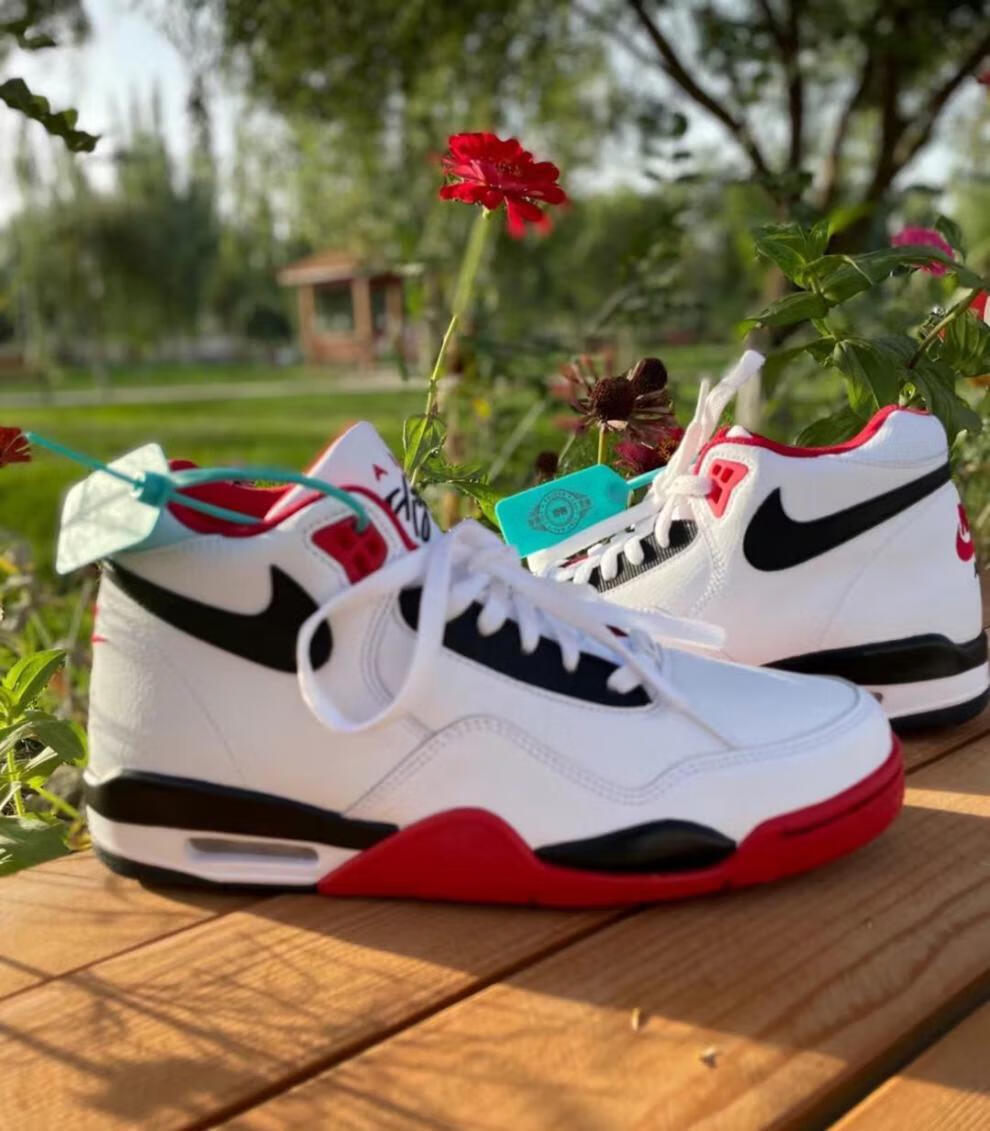 官方自营【捡漏价】四季通用flight aj4高颜值篮球鞋2022男百搭气垫