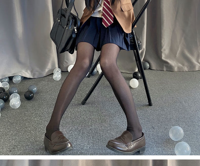 jk丝袜女薄款黑丝网红流行防勾丝连裤袜性感名媛渔网袜打底袜黑色1条