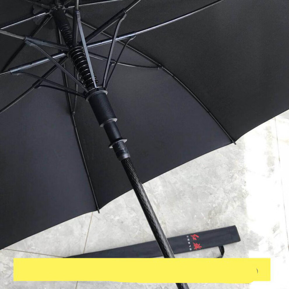 出极红旗雨伞国产劳斯莱斯4s店全自动折叠伞超大号长柄定制logo广告伞