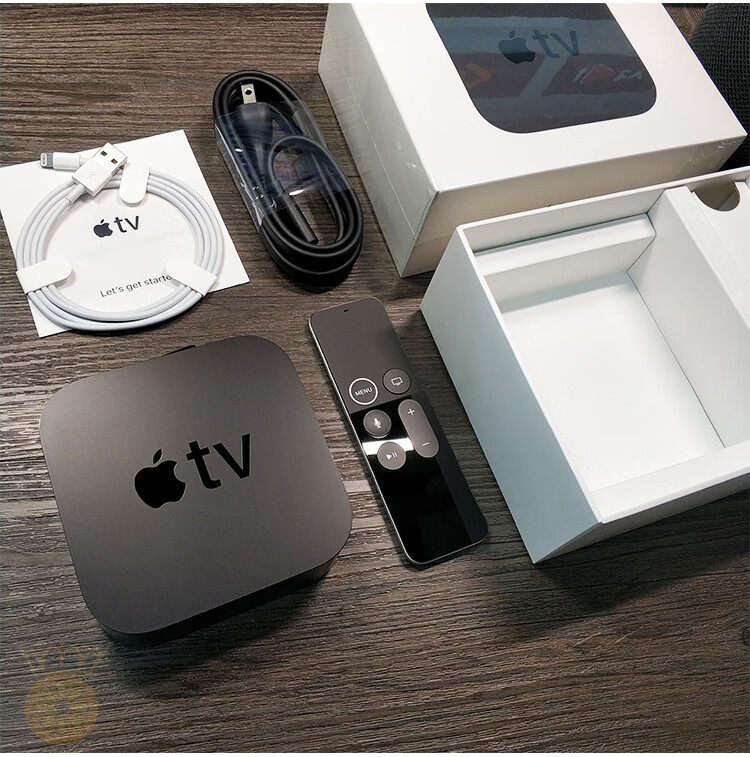 苹果电视appletv4k机顶盒hd智能播放器投屏tv6代2021新款tv64k21款32g