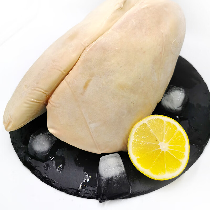 a级法式鹅肝新鲜即食特级红酒蓝莓清酒刺身生鹅肝切片 尝鲜装150克