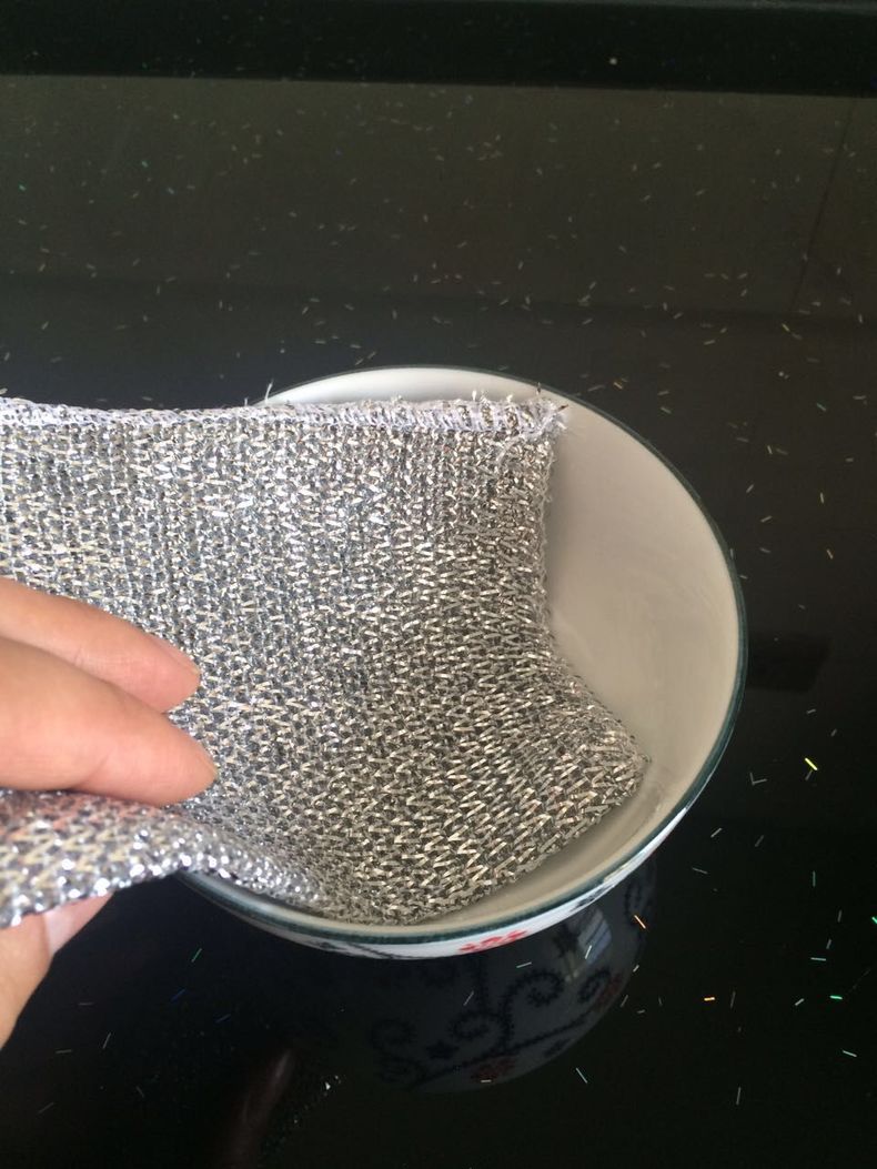 洗刷大王洗碗布不易沾油厨房洗锅抹布钢丝刷碗布百洁布刷碗神器100片