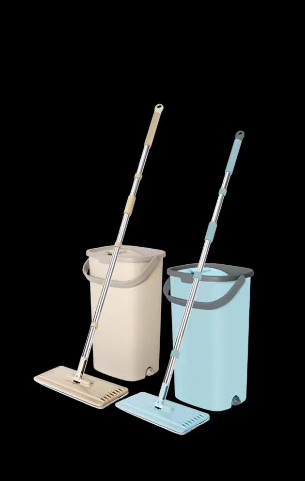 索邦拖把索邦s9不脏手拖把地一拖净家用懒人免手洗干湿两用平板拖布桶