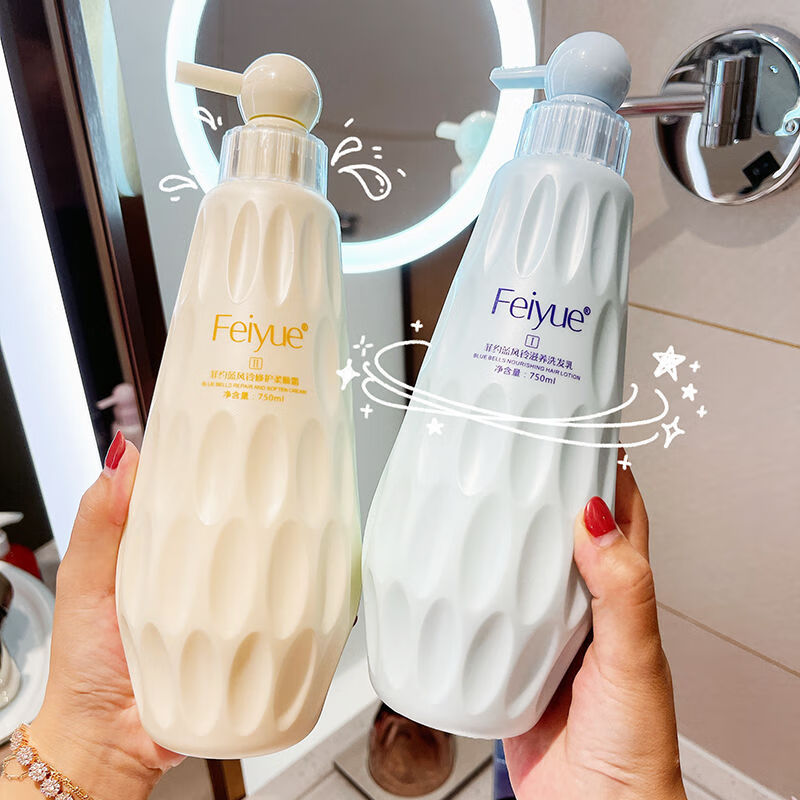 祖马龙味蓝风铃洗发水三件套久留香滋润油屑男女 蓝风铃洗发水750ml【