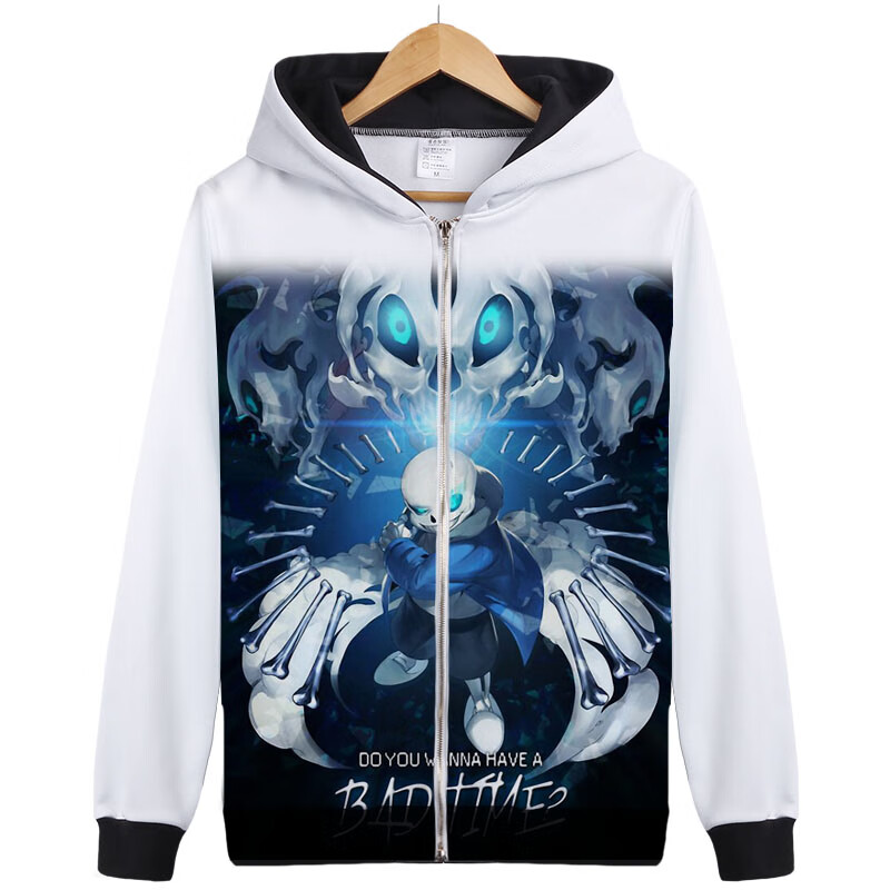 稚彼【保价30天]【定制传说之下卫衣】sans衣服同款ink外套学生儿童连