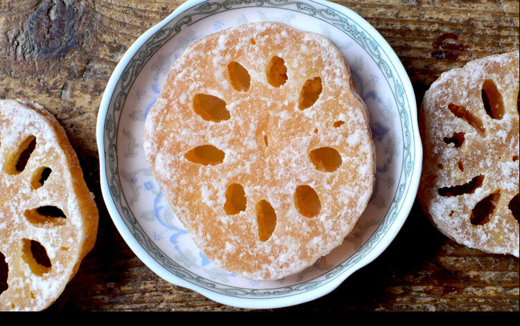 冰糖莲子糖即食莲藕糖结婚庆喜糖果蜜饯蔬果干传统零食特产年货 糖
