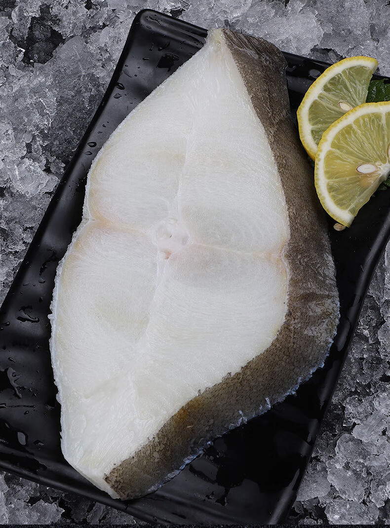 宝然生鲜银鳕鱼新鲜辅食深海鱼整条鳕鱼片雪鱼鳕鱼排500g 2斤装