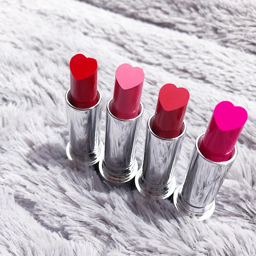 雅邦爱心口红亚光西柚色咬唇妆唇膏保湿滋润 10#爱心口红(番茄红)