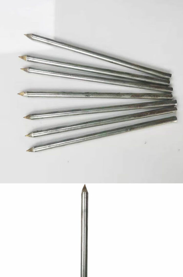 精选划针钨钢针尖式硬质合金头划钢针切割刀瓷砖划刀记号针钳工画线