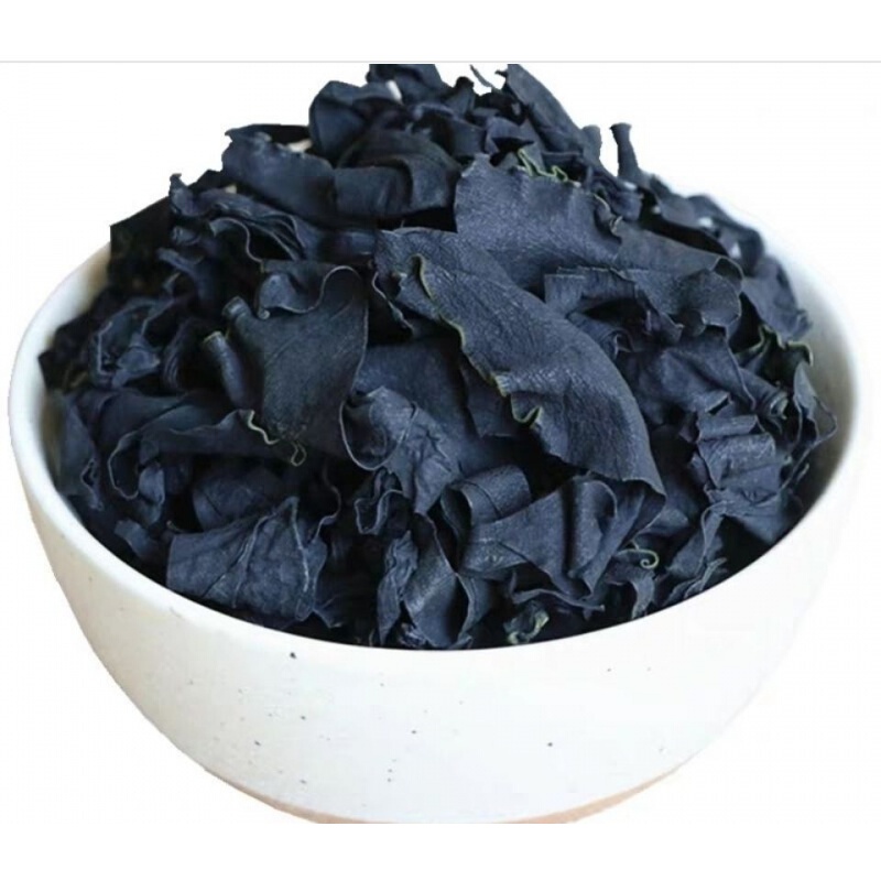 a级烘干裙带菜海白菜海木耳螺旋海藻韩式海带芽凉拌菜干货半卷曲状