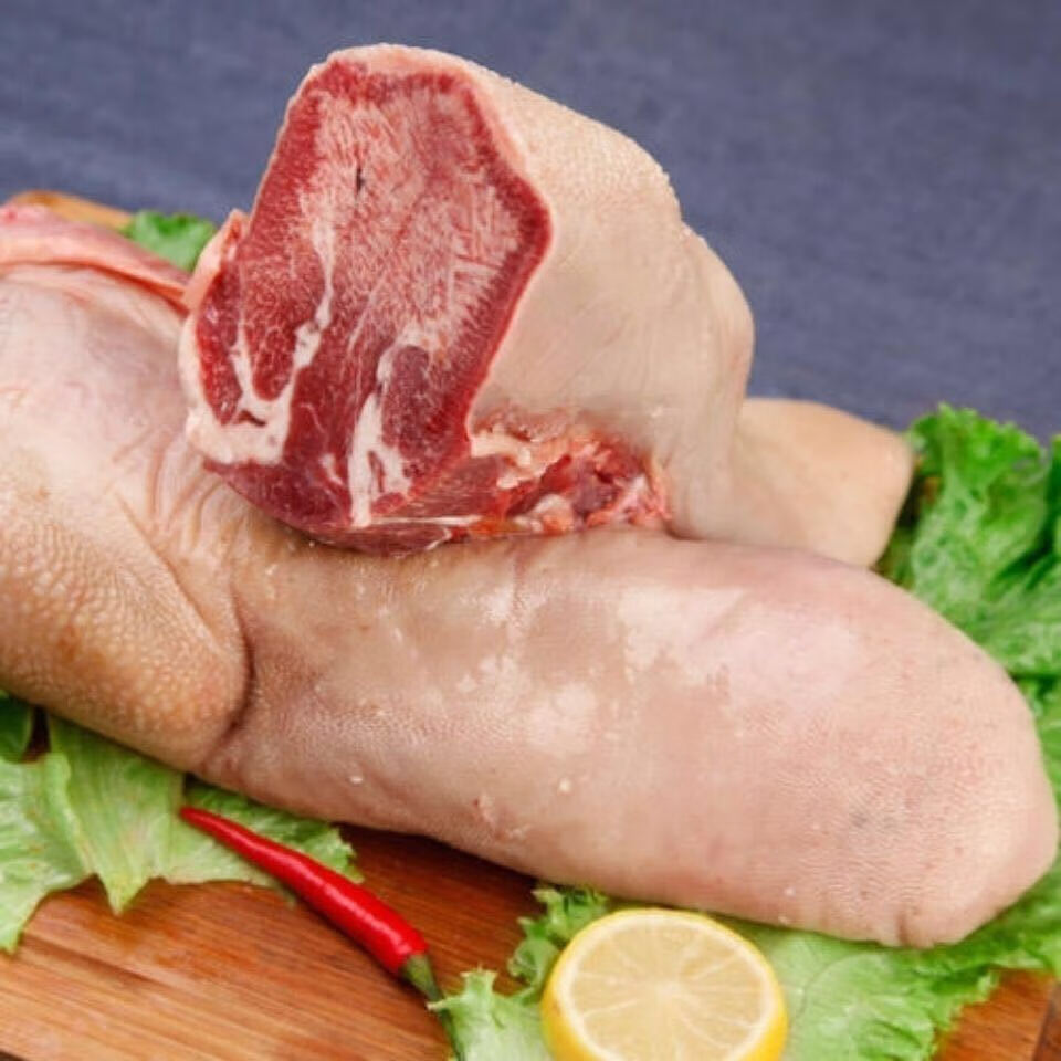 山西黄牛清真新鲜牛舌头牛口条生鲜冷冻烧烤牛肉牛舌 圣梦鸿特 4斤装