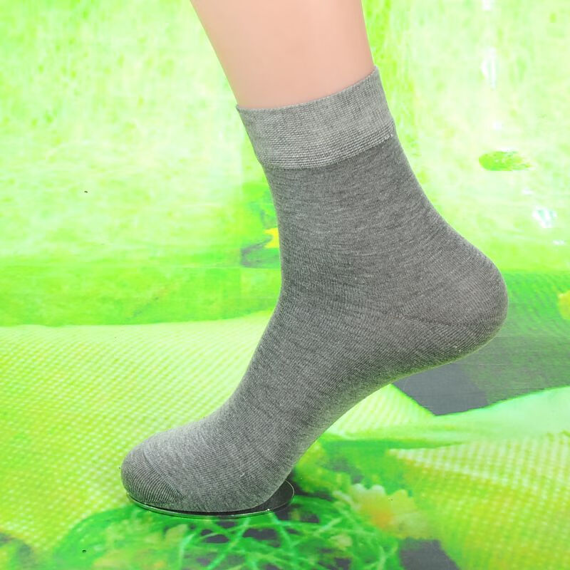 松口袜子男宽松薄袜子老年人松口袜子大码男袜子48加大码特大45中筒潮