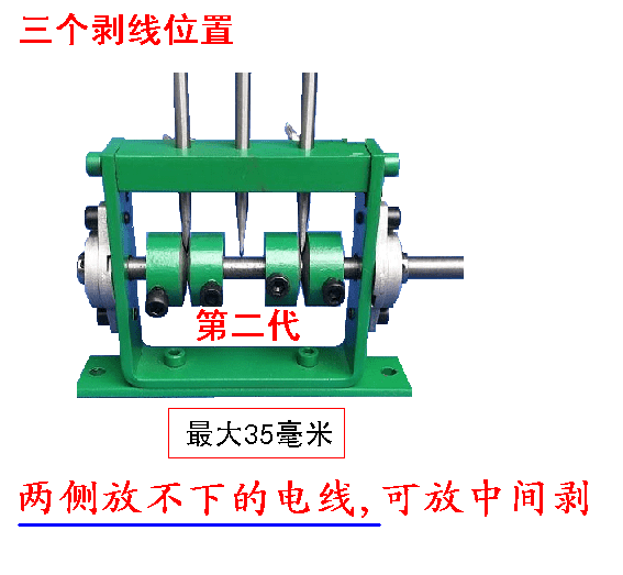 剥线机 小型s手摇款废铜线旧电线电缆剥线机剥皮机扒皮机家用小型手动