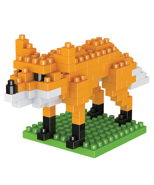 乐高迷你小颗粒微型成人积木立体拼装拼图动物系列儿童男女孩8一12岁