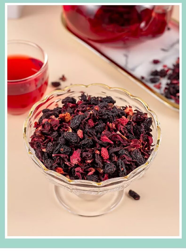 醋栗浆果茶 120g/罐 花茶果茶醋栗浆果茶景区水果朗姆 花果茶水果味