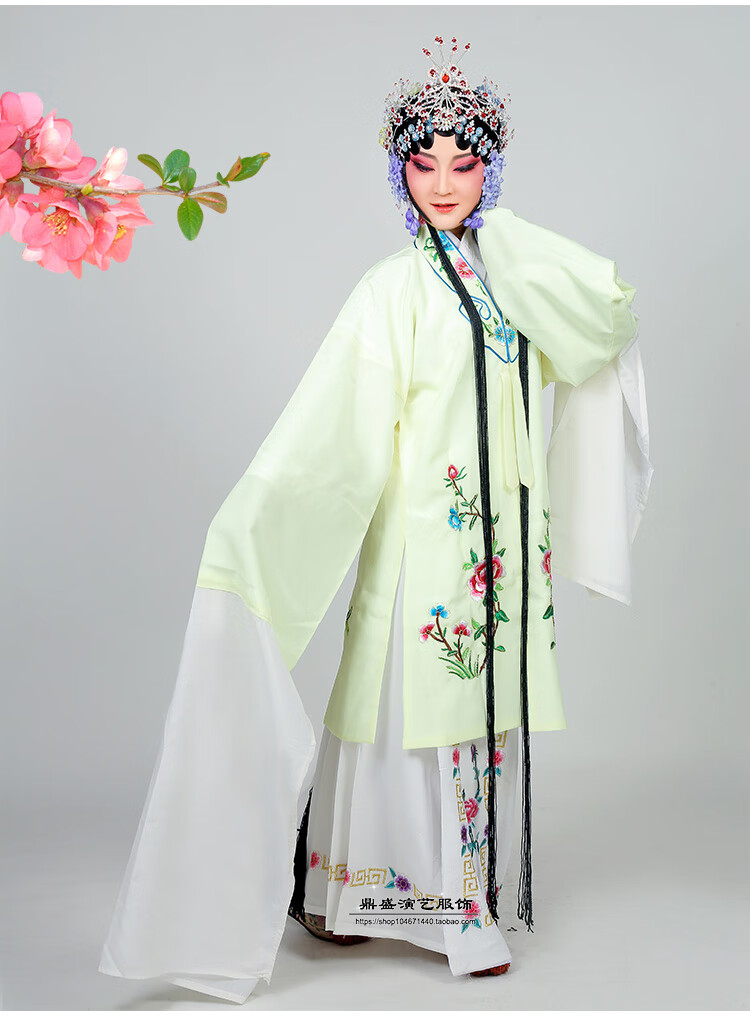 爵思朗古装越剧戏剧京剧黄梅戏服装戏曲服饰青衣花旦衣服小姐衣服女对