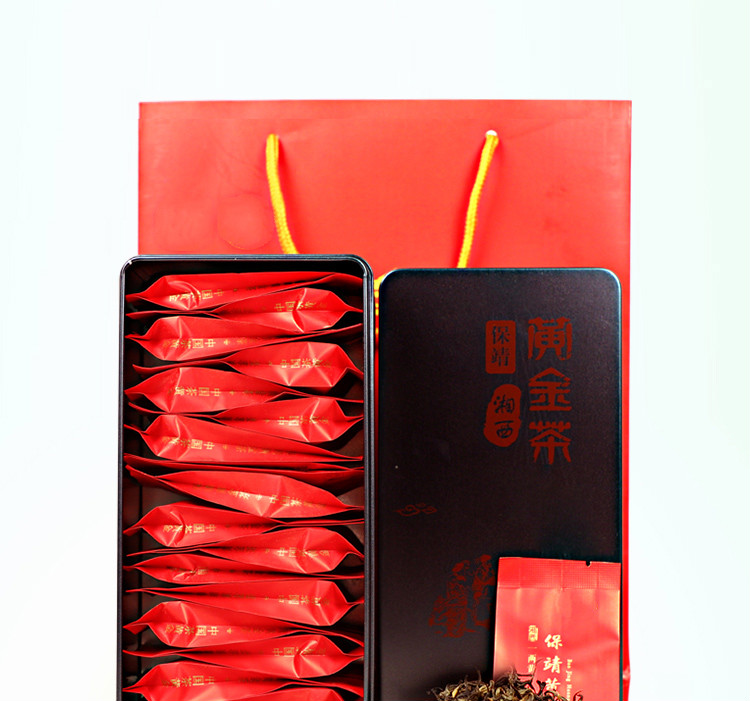 玺悦御品茶叶2021新湘西保靖黄金茶明前级特蜜香礼盒装200g湖南高山