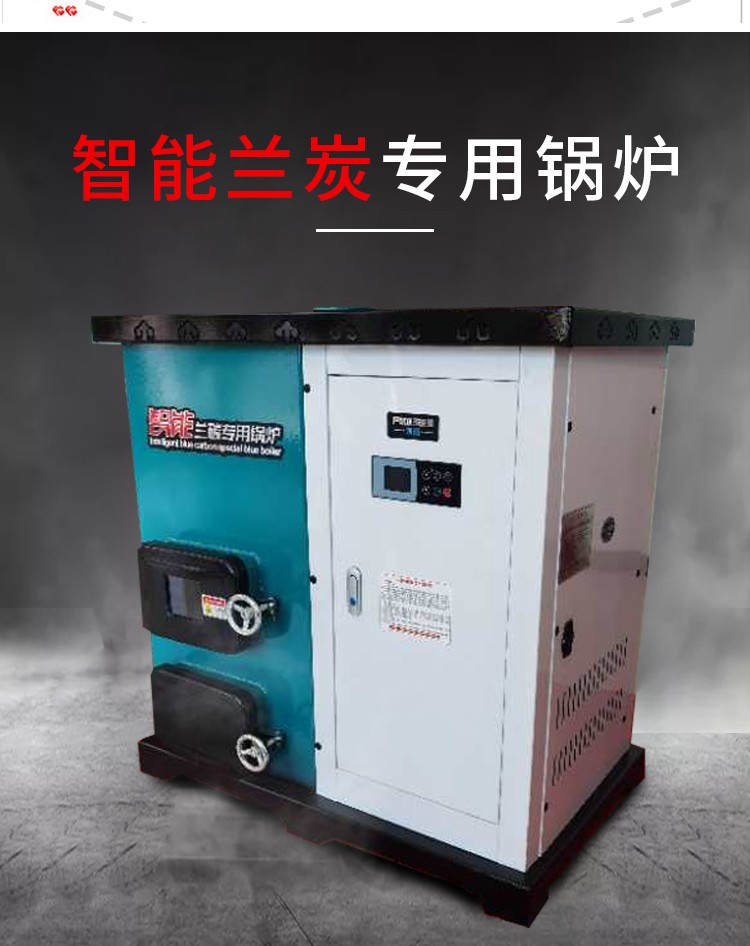生物质颗粒燃煤兰炭取暖炉环保两用锅炉地暖气大棚养殖育雏全自动迈森