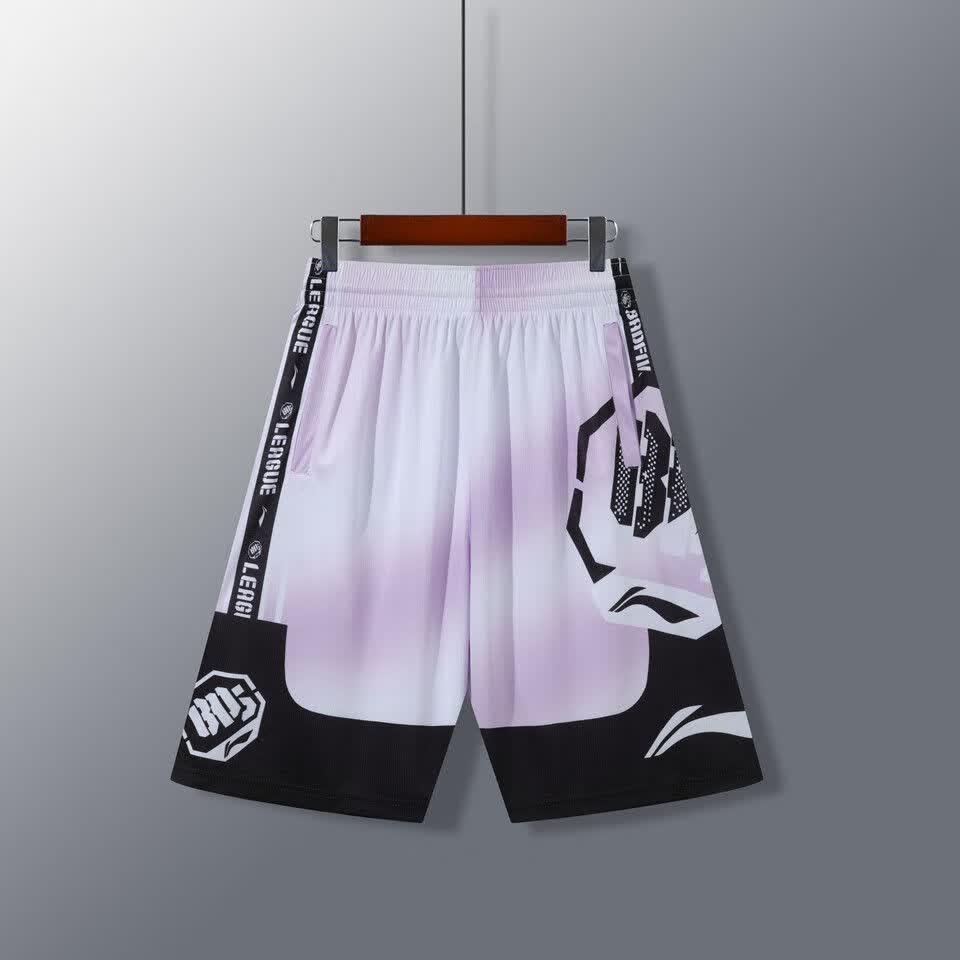 路人王篮球裤短裤男一战成名街头夏季训练服宽松运动裤五分裤速干