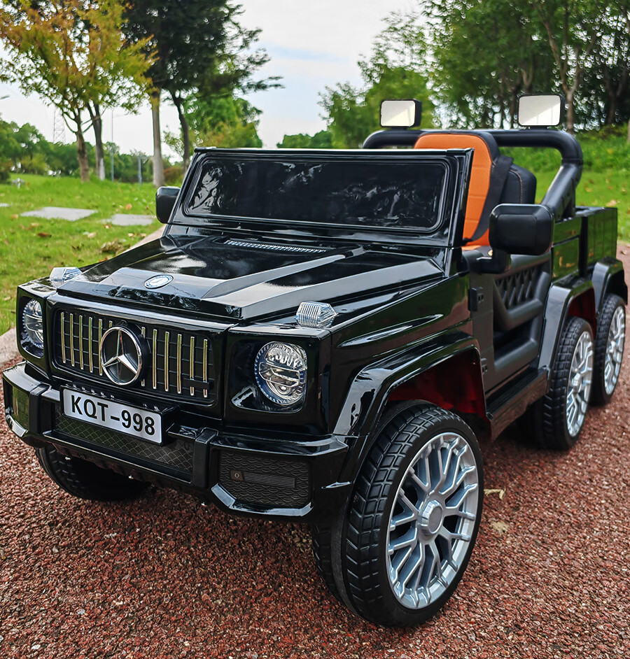 【轻奢高端】双人儿童电动车大g四轮汽车宝宝玩具车可坐大人男女孩