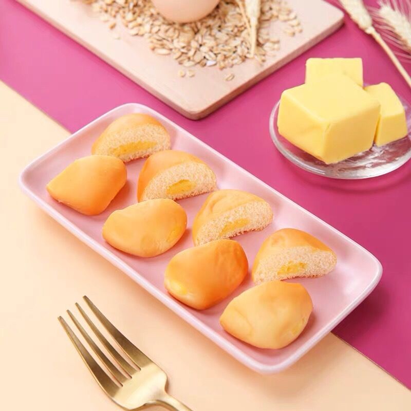 布鲁托小面包海盐黄油夹心早餐点心零食软面包营养整箱散装小面包108