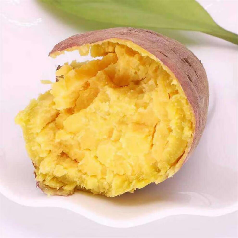 农家板栗薯新鲜粉糯香绵无筋地瓜黄心鸡蛋黄番薯批发正宗板栗红薯5斤