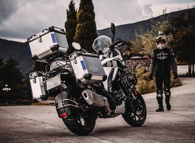 原装正品 新款摩枭mt长途休旅机车摩旅摩托车拉力车400cc双缸电喷水冷