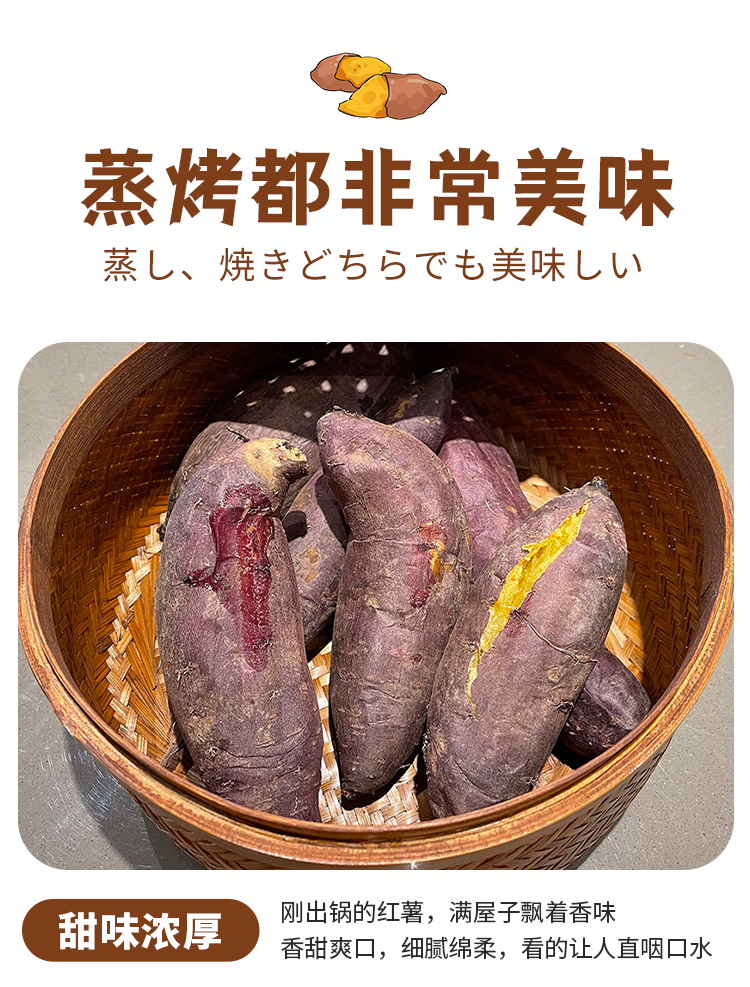 现挖现发日本红薯玛莎莉新鲜现挖甜味浓厚软糯沙地蜜薯日本黄金番薯