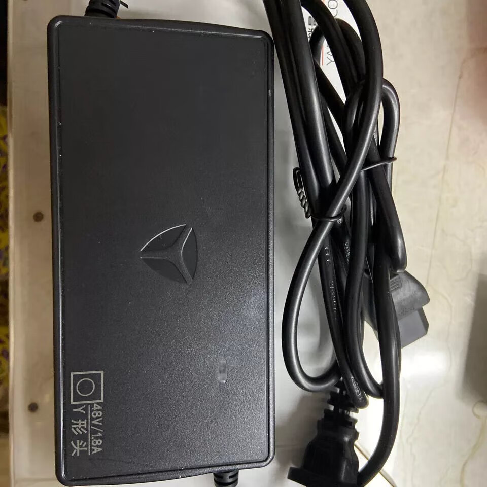 原厂雅迪电动车车原装充电器48v60v72v铅酸国标轻摩通配 60v30ah品