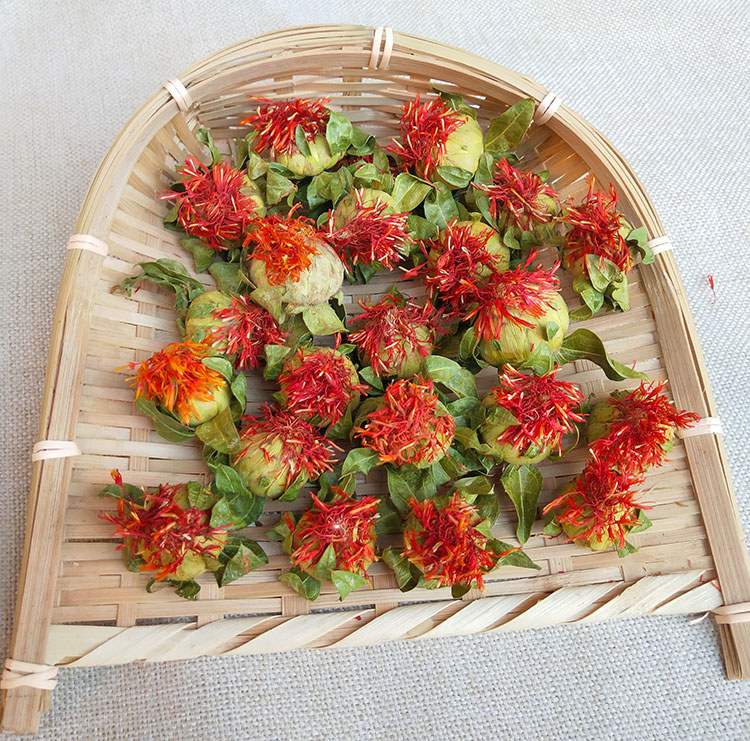 西藏红花果藏红花果泡水喝食用丈红花朵干花花茶橙菠萝西域西臧头茶整