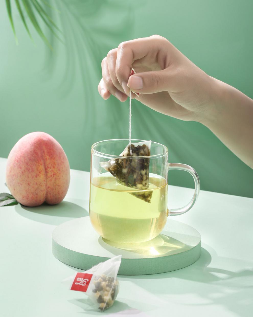 蜜桃乌龙茶包果茶冷泡水果茶白桃乌龙花茶组合花果茶蜜桃乌龙茶叶14包