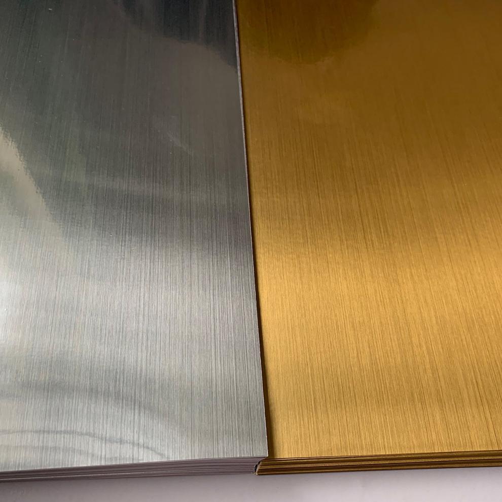 不干胶标签激光背胶打印纸金属金色pet膜防水贴纸自粘 a4拉丝银pet