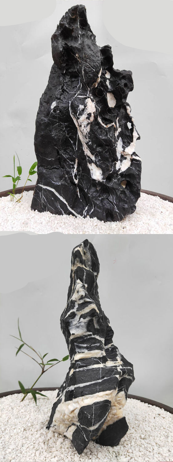 鱼缸摆件青龙石 大块独立成景鱼缸造景装饰素材天然奇石看图挑选水族