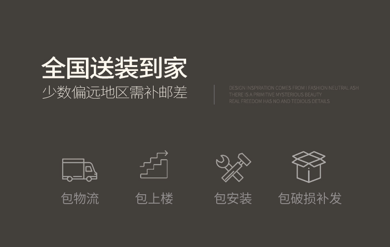 叶氏木语 轻奢极简餐边柜实木厨房柜子沙发背柜客厅靠墙家用边柜储物柜现代简约茶水柜 陨石灰130x40x200cm 包入户包安装
