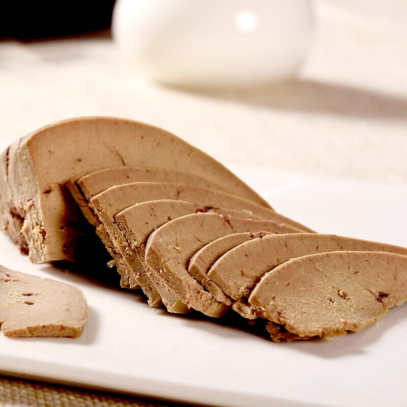 羊肝草原卤羊肝内蒙古特产新鲜羊肉熟食200g开袋即食 盐水羊肝*1袋