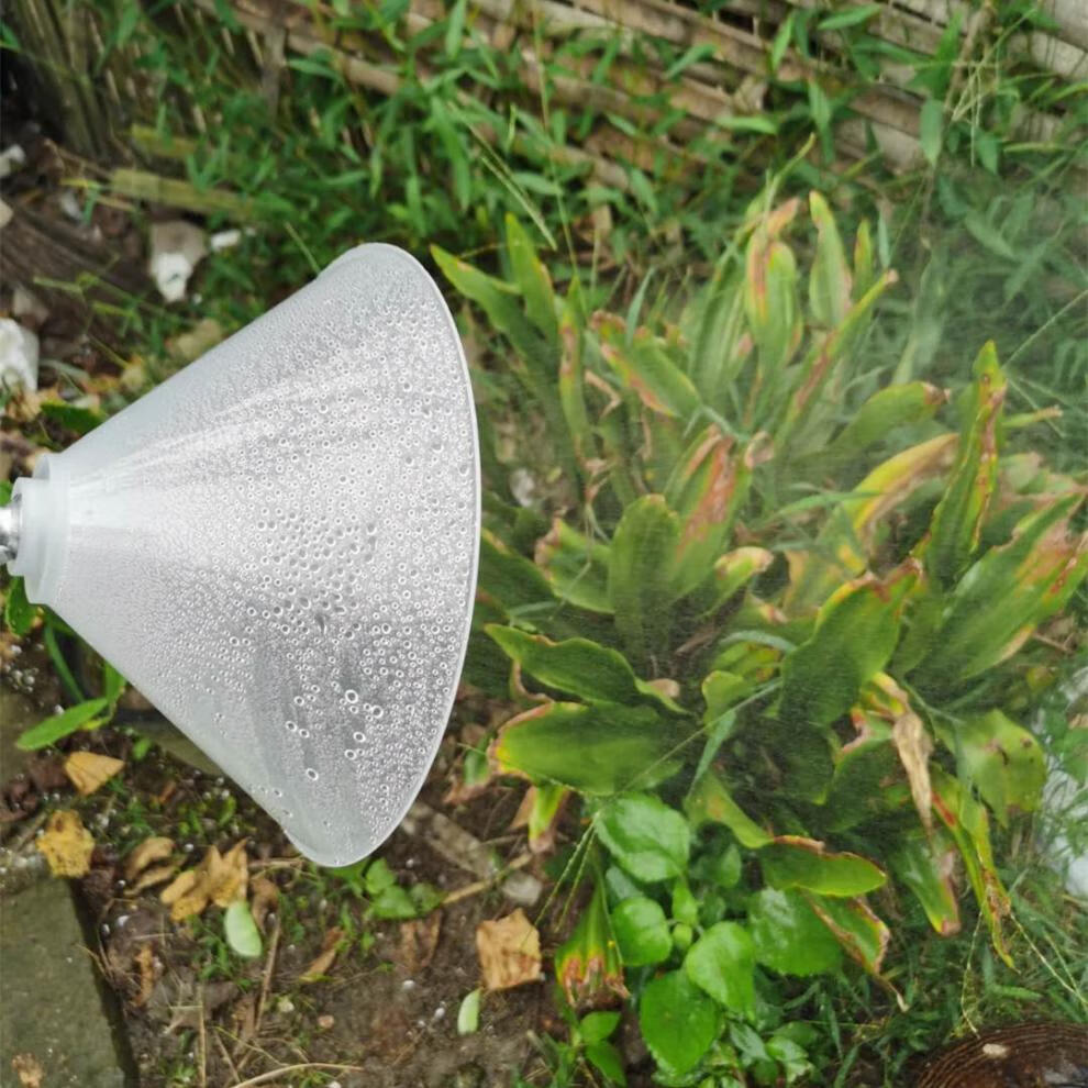 农用透明农用电动喷雾器打药机加大防风罩雾化喷头除草防风可调节 10