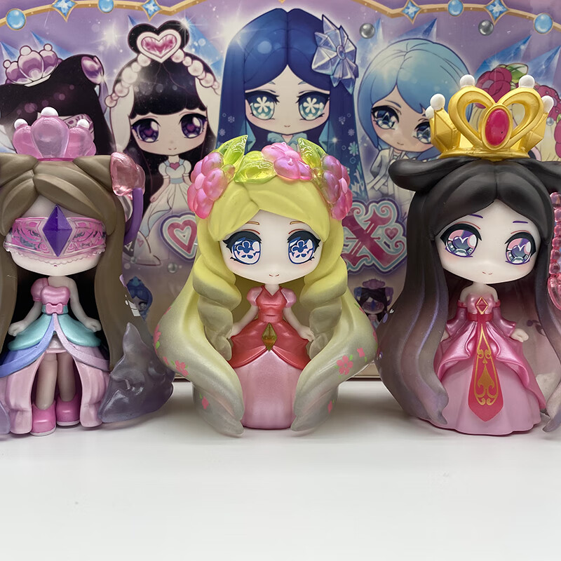 六一礼物叶罗丽手办盲盒叶罗丽盲盒冰莲花灵梦冰公主韩冰晶王默水王子