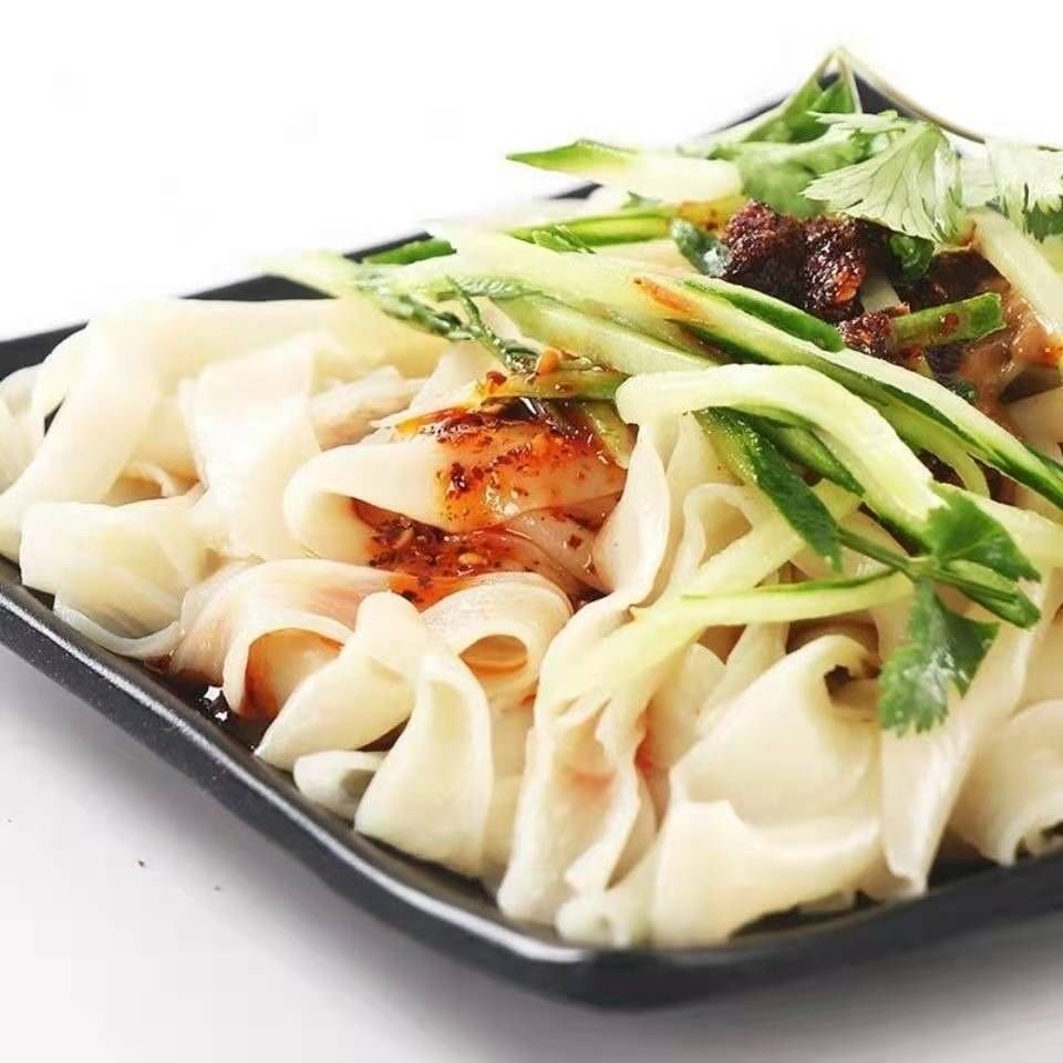 食上猴 河南特产免煮干凉皮面皮5斤/3斤/1斤速食方便箱装批发直销 1斤