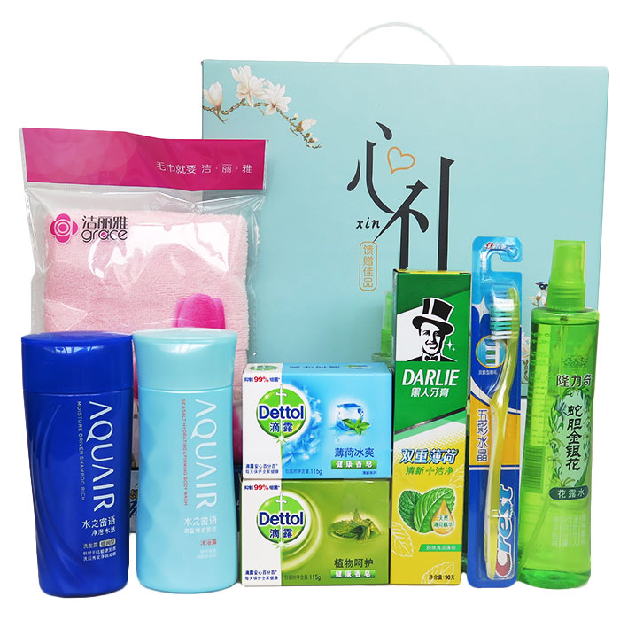 夏季令高温单位公司员工福利慰问品劳保劳防暑降温清凉礼用品套装