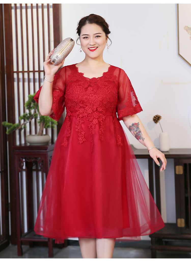 大码敬酒服200斤结婚礼服大码新娘敬酒服短款婚纱胖mm孕妇200斤遮肚子