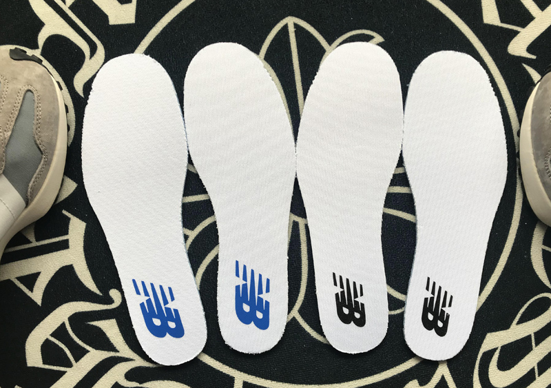 适配新百伦327鞋垫原装990992元祖灰字574鞋垫530潮流男女nb白黑标40