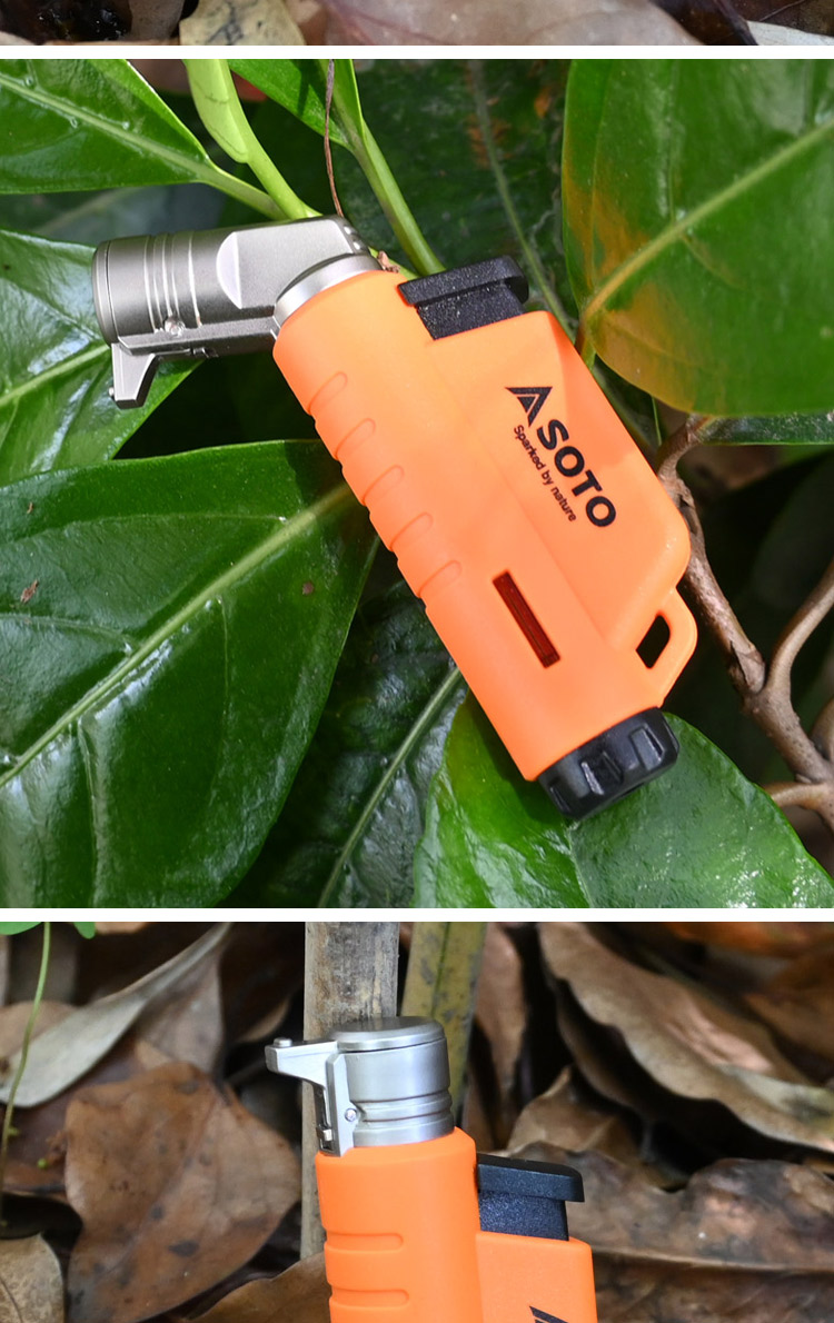 soto打火机soto防风点火器打火机户外bc露营打火器点火机喷枪st485486