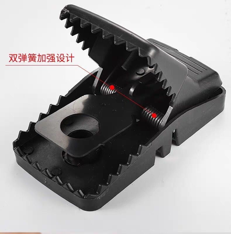 老鼠夹子-3个装 【无诱饵】 第二代全升级双弹簧老鼠夹【图片 价格