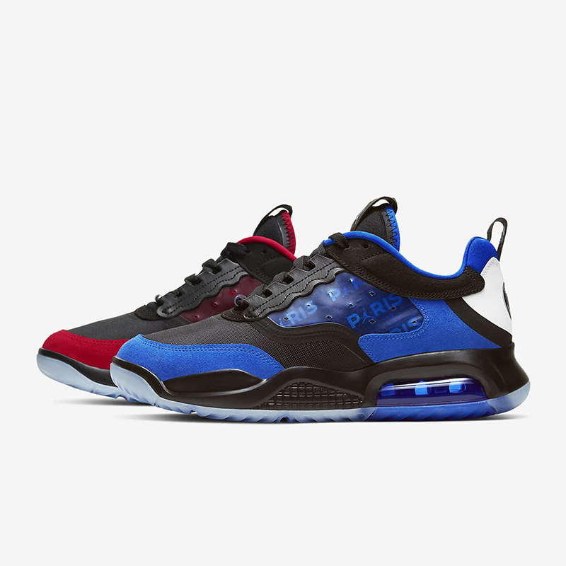 nike耐克官方舰店 jordan max 200男子巴黎圣日耳曼红蓝跑步鞋-001 cv
