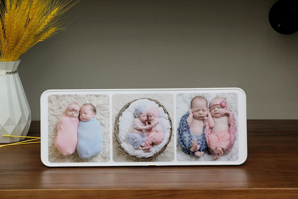 娜诗芙 形相框摆台影楼组合love相框宝宝照洗照片做成相框的小悠闲