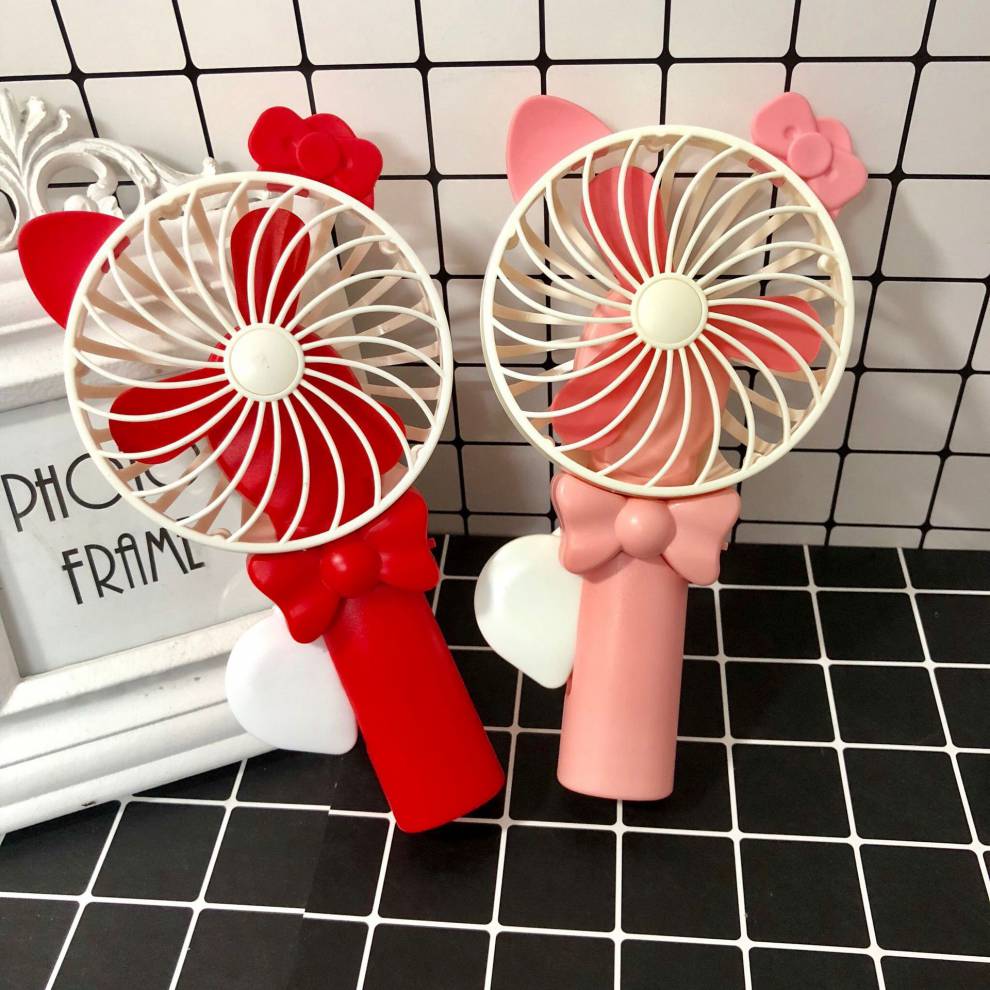 弭黎 乾越 手摇风扇 手压风扇卡通学生手动小风扇玩具儿童创意手持