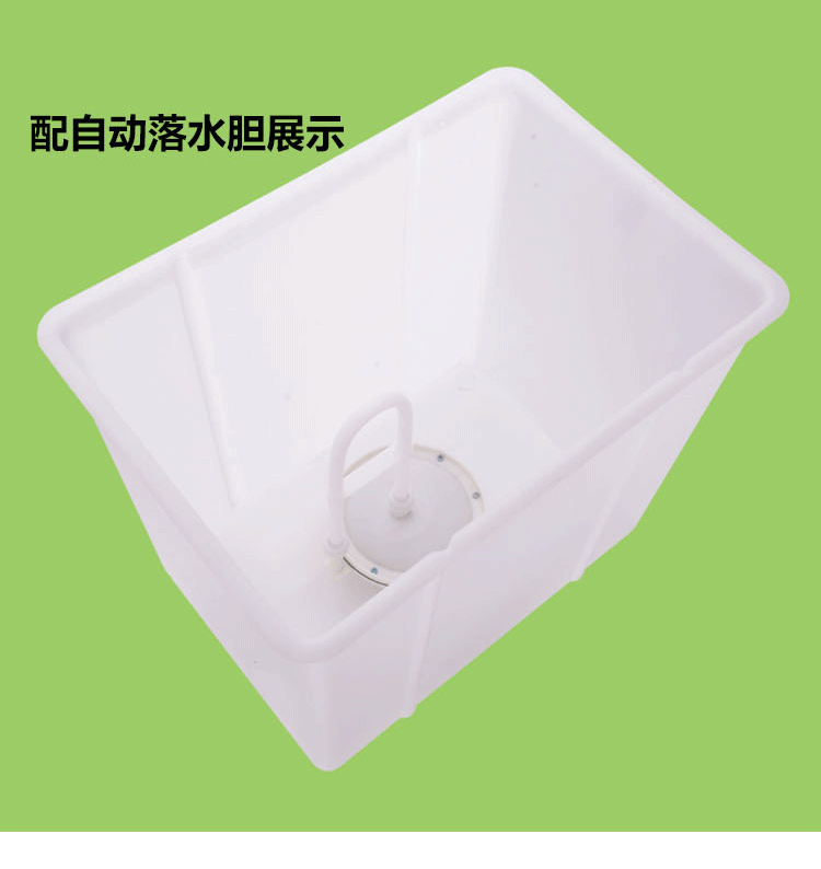 水箱冲便器蹲便器水箱冲水箱公共厕所冲水水箱沟槽式拉绳自动冲水箱