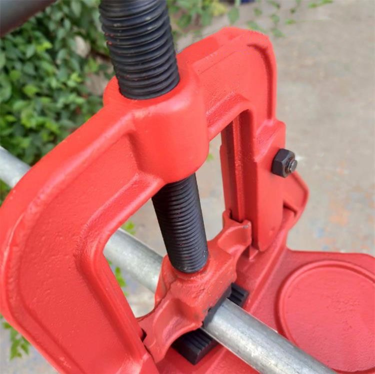 加重型管子台虎钳压力钳台钳龙门钳龙门架镀锌管道工具