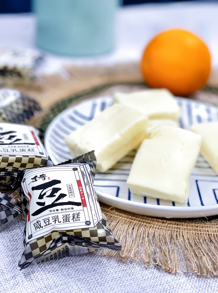 手奢咸豆乳蛋糕整箱面包早餐鸡蛋糕充饥夜宵健康休闲零食品小吃咸豆乳